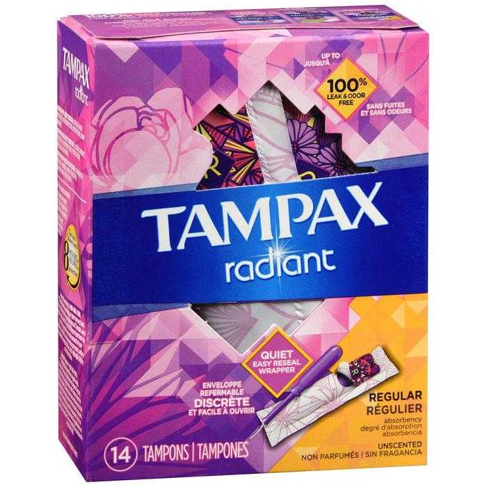 Tampex Radiant Regular Tampon 14ct