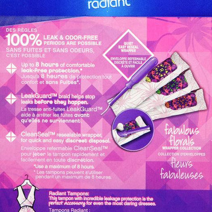 Tampax Radiant Super Tampon 14ct
