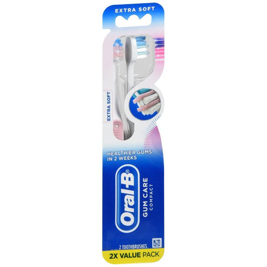 Oral-B Toothbrush Gum Care Extra Soft 2ct