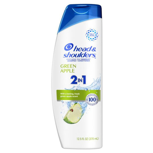Head & Shoulders Green Apple 2in1 Shampoo Conditioner 12.5oz