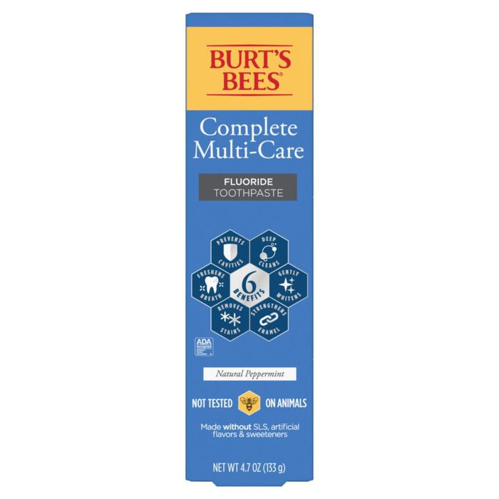 Burt's Bees Complete Multi-Care Natural Peppermint 4.7oz