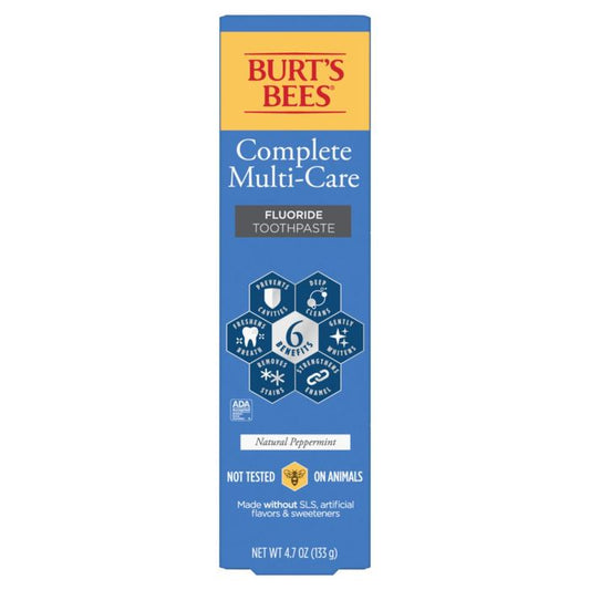 Burt's Bees Complete Multi-Care Natural Peppermint 4.7oz