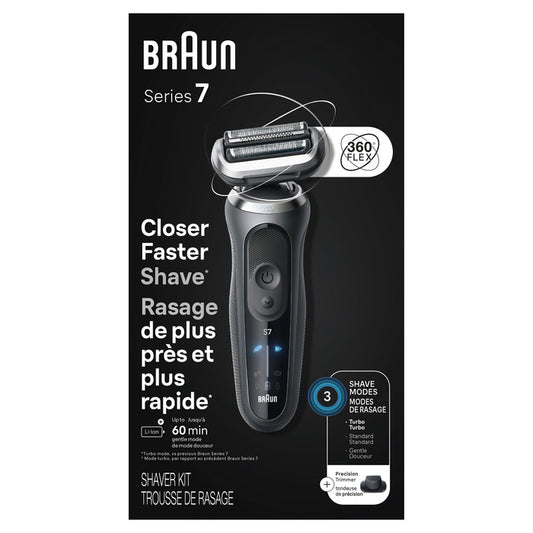 Braun Series7 360 Flex 3 Mode Shaver Kit