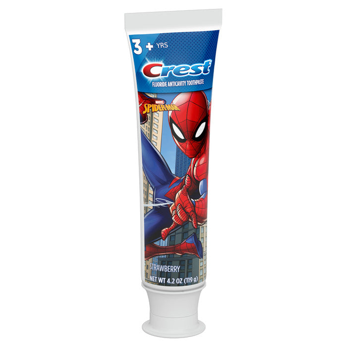 Crest Kids Spiderman Strawberry Toothpaste 4.2oz