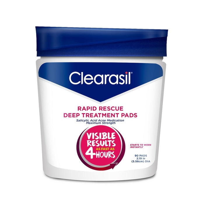 Clearasil Rapid Rescue Deep Treatment Pads (90ct)