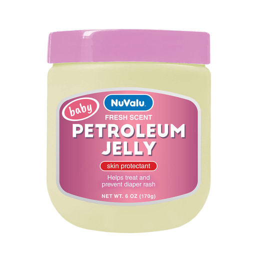 Nuvalu Petroleum Jelly Baby Fresh Scent 6oz Pink