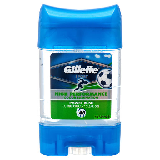 Gillette Antiperspirant Clear Gel Power Rush Deodorant