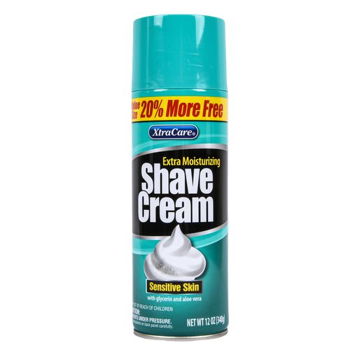 XtraCare Extra Moisturizing Shave Cream For Sensitive Skin 12oz