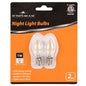 Kingman Night Light Bulb LED 1W 2pk