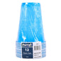 Light Blue Plastic Cups 16oz 12ct