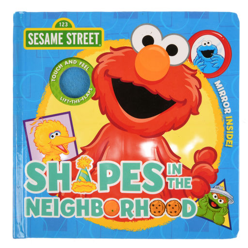 Sesame Street Board Book Shapes Neighborhood 10pg