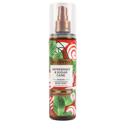 Beloved Body Mist Peppermint & Sugar Cane 8oz