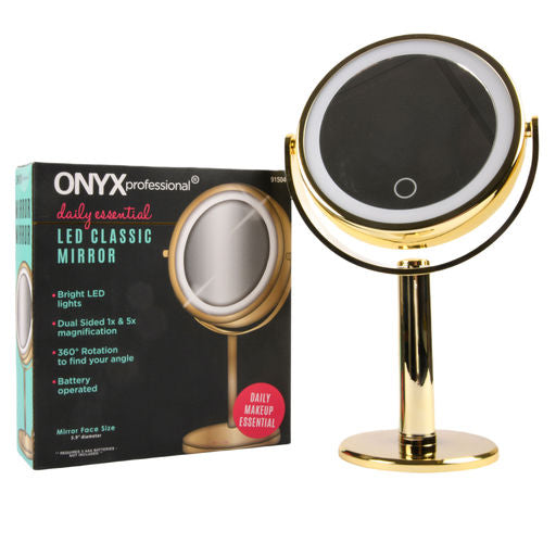 Onyx LED Classic Mirror 360 Rotation