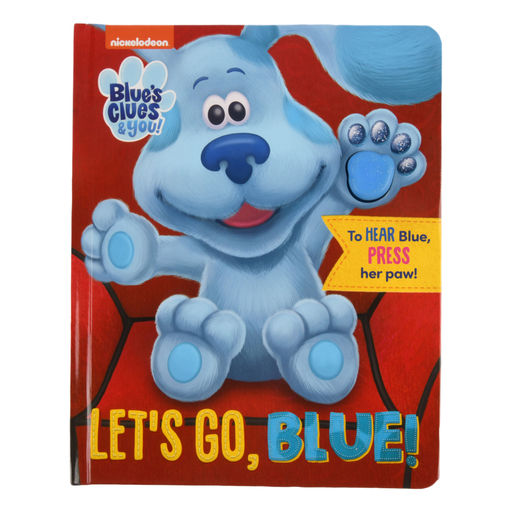 Blue's Clues & You Lets Go Blue Book 14pg