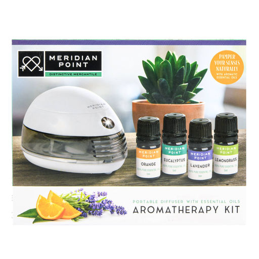 Portable Diffuser W/ Essential Oils Aroma Kit