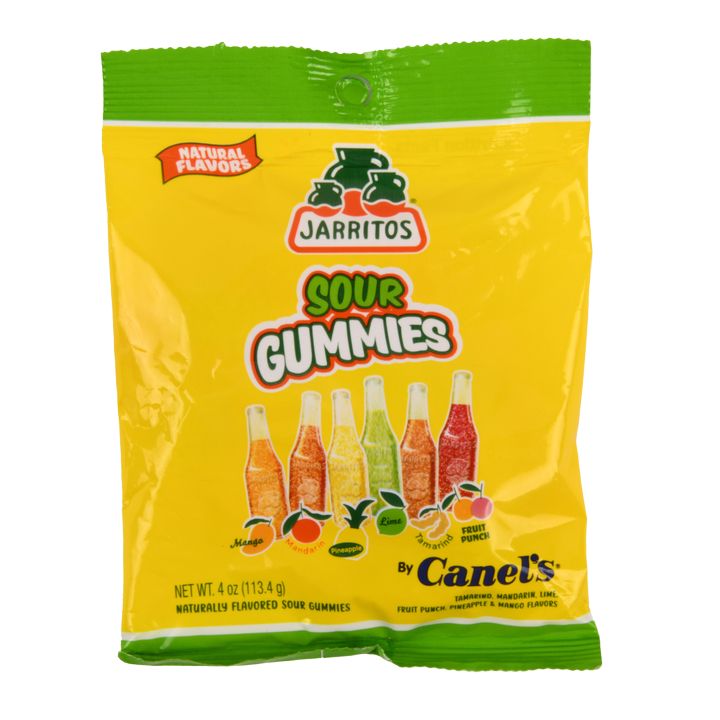 Jarritos Sour Gummies Candy 4oz