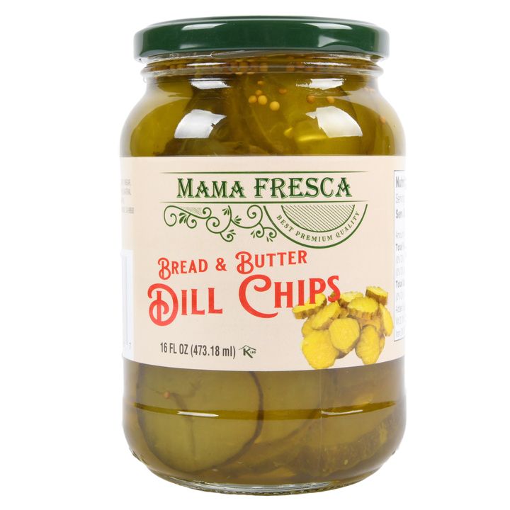 Mama Fresca Bread & Butter Dill Pickle Chips