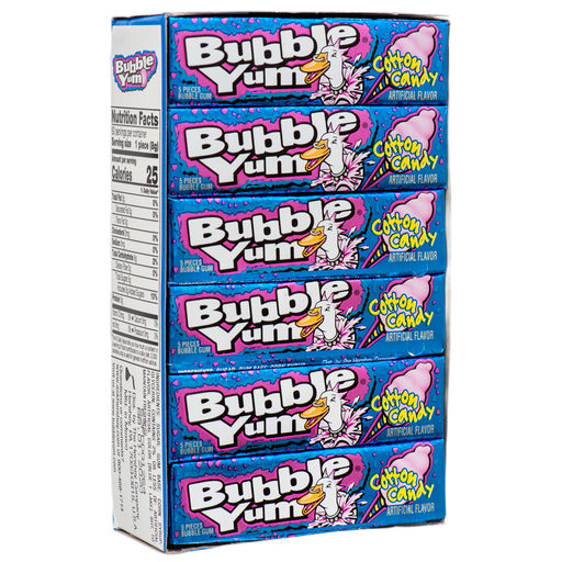 Bubble Yum Cotton Candy 5ct