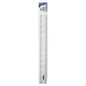 Bazic 12" Clear Ruler