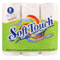 Soft Touch Paper Towel 2-Ply 6 Rolls