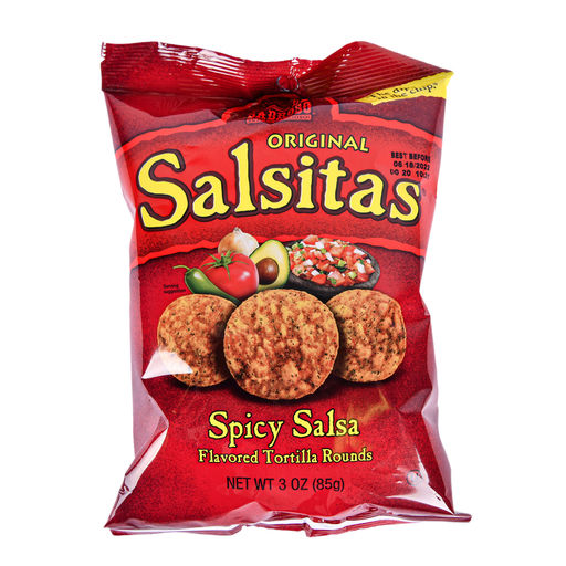 El Sabroso Spicy Salsa Chips 3oz