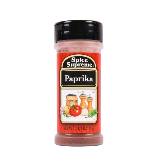 Spice Supreme Paprika 2.5oz