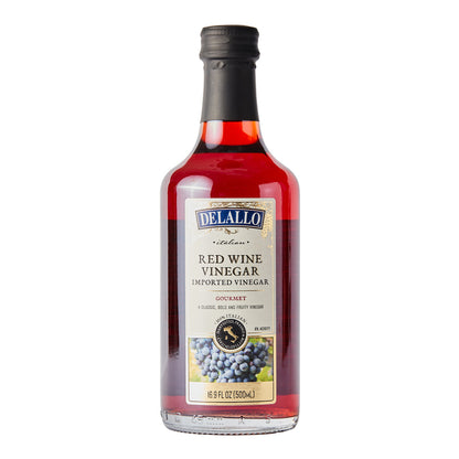 Delallo Imported Red Wine Vinegar 16.9oz