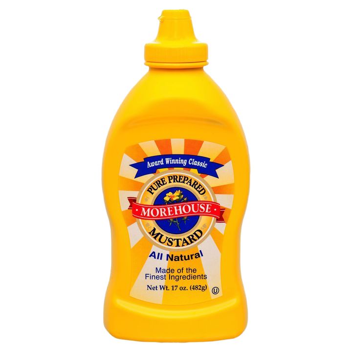 MoreHouse Pure Prepared Yellow Mustard 17oz