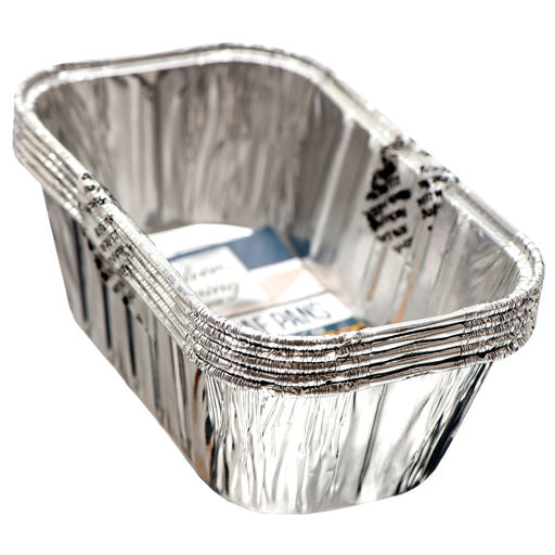 Durable Aluminum Mini Loaf Pan 5pk