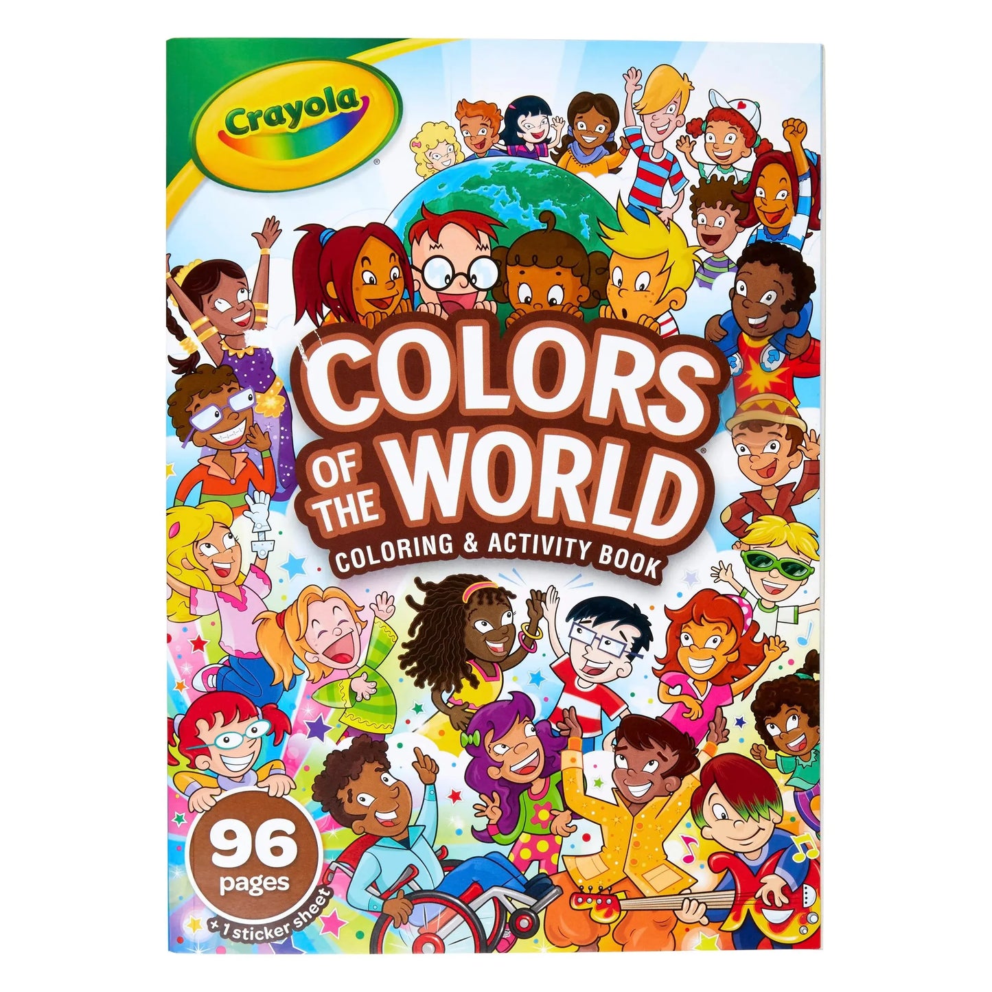 Crayola Colors Of The World Coloring Book