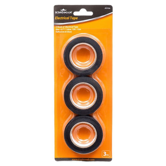 Kingman Electrical Tape 3-Pack