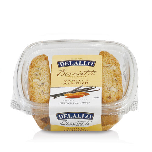 Delallo Vanilla Almond Biscotti 7oz