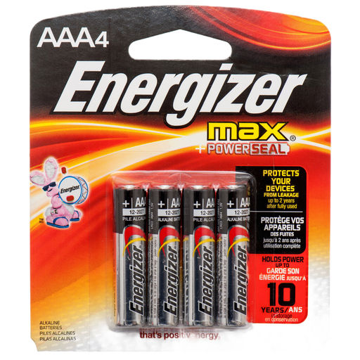 Energizer AAA Battery 4pk