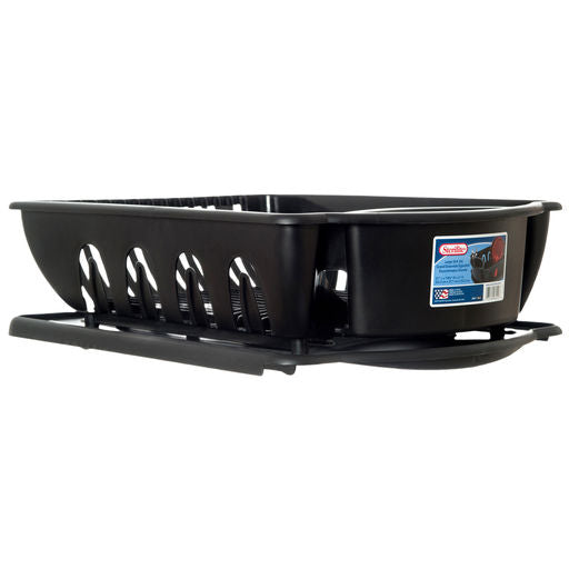 Sterilite Sink Set Black 2pcs