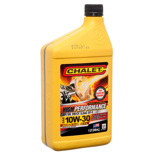 Chalet Motor Oil HP 10W-30 / Quart SN