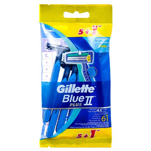 Gillette Blue II Plus 5+1 Razors
