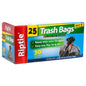 Riptie 30 Gallon Trash Bags 25ct