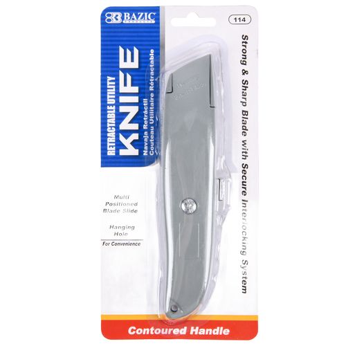 Bazic Retractable Utility Knife