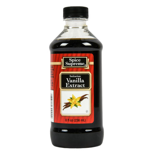 Spice Supreme Vanilla Imitation Extract 8oz