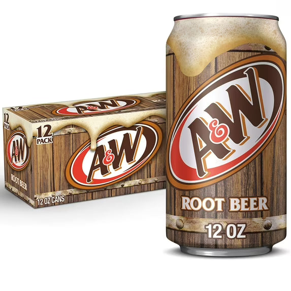 A&W Root Beer 12oz Cans (12-Pack)