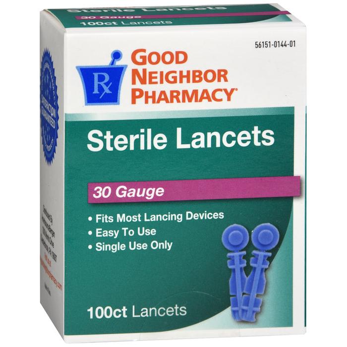 GNP Lancets 30g 100ct