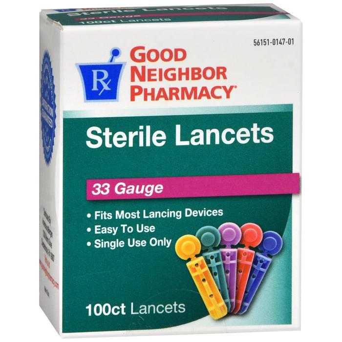 GNP Lancets 33g 100ct