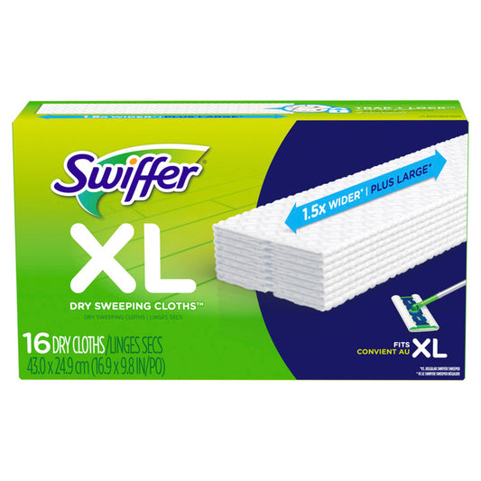 Swiffer Dry Sweeper XL Cloths - 16ct