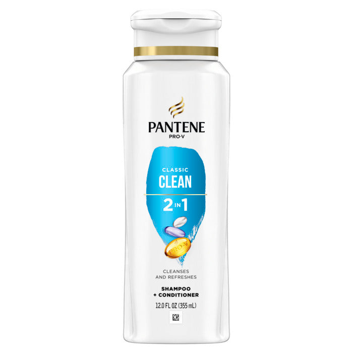 Pantene Pro-V Classic Clean 2in1 Shampoo + Conditioner 12oz