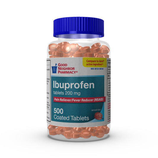 GNP Ibuprofen 200mg Tablets 500ct