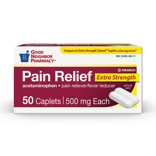 GNP Pain Relief XS 500mg 50ct Cap