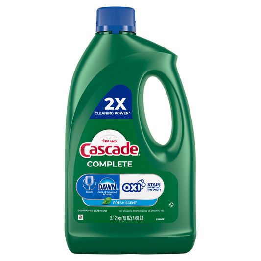 Cascade Complete Dawn+Oxi Fresh Gel Liquid 75oz