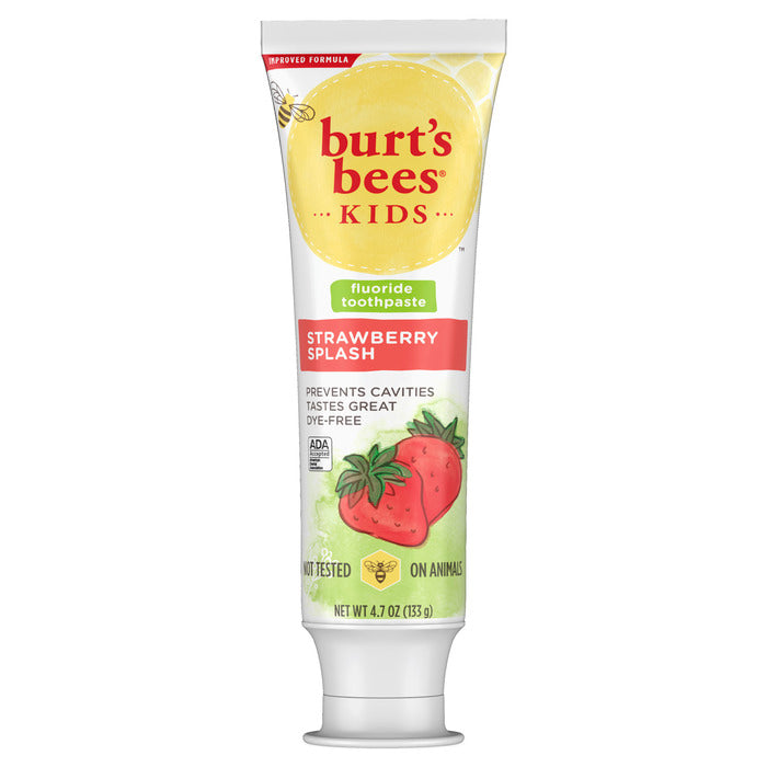 Burt's Bees Kids Strawberry Splash Toothpaste 4.7oz