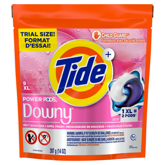 Tide+ XL Power Pods Downy April Fresh - 9ct