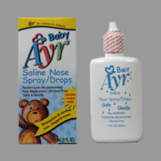 AYR Baby Saline Nose Spray Drops 1oz